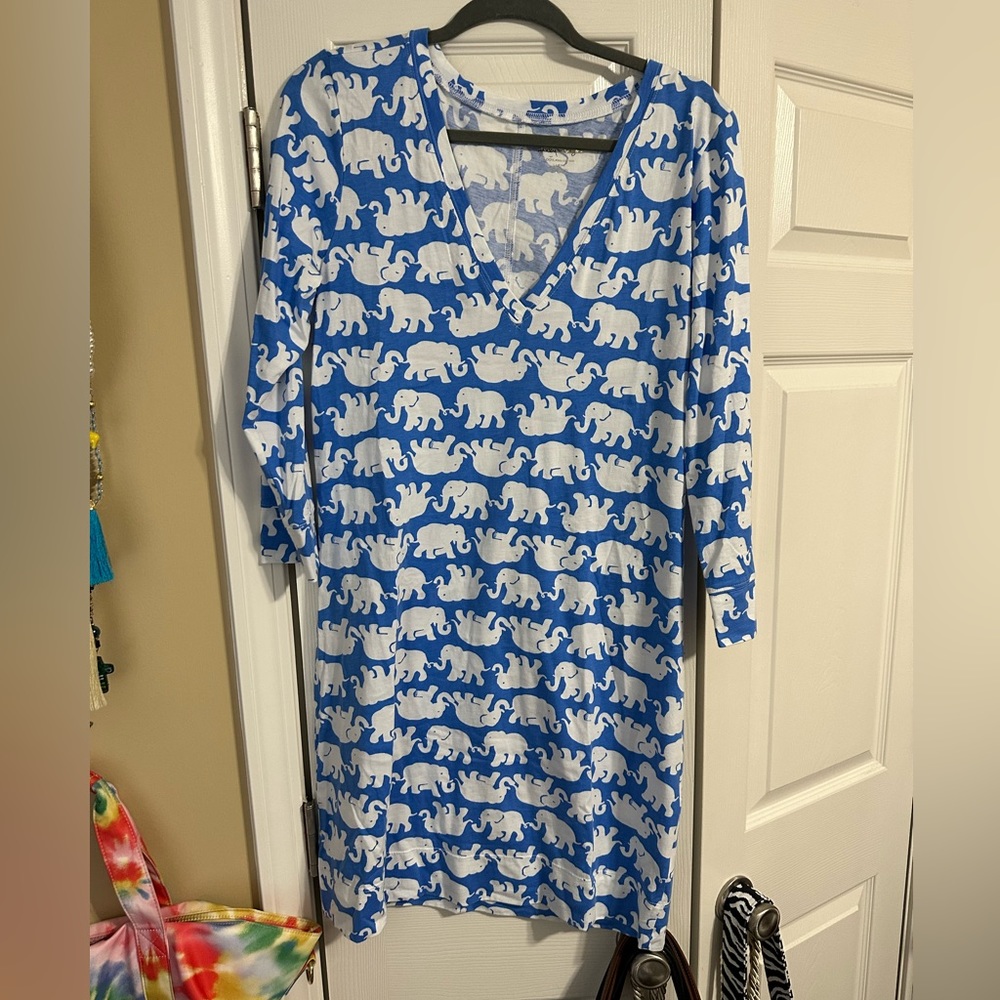 Lilly Pulitzer Cotton Elephant Dress